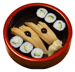 ミニ寿司【穴子かっぱ-anagokappa】にぎり