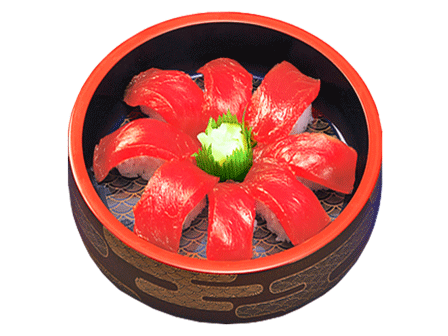 【1人前寿司】　まぐろにぎり