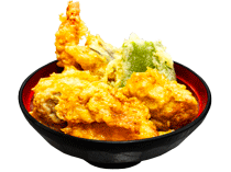海老・かしわ（鳥）天丼