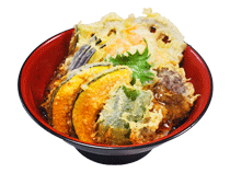 野菜天丼